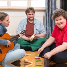 special woman in music class